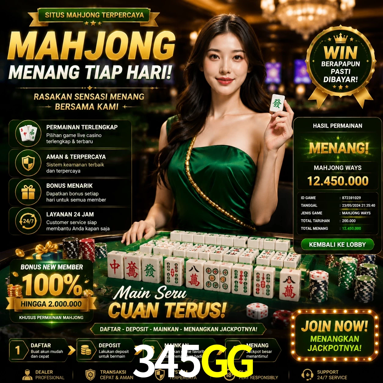 Cashback VIP 345GG - reembolso semanal